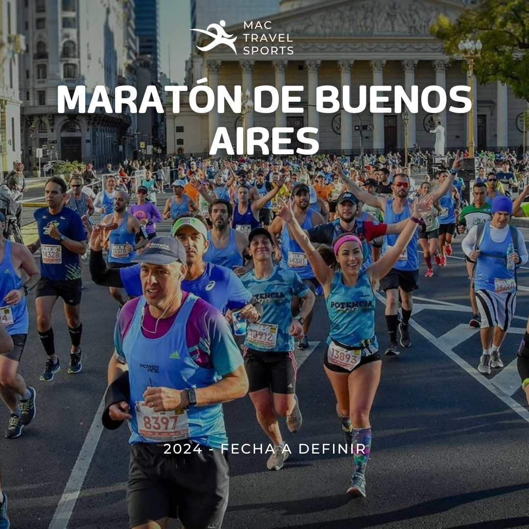 Maratón de Buenos Aires 2024 (Fecha a definir) Mac Travel Sports